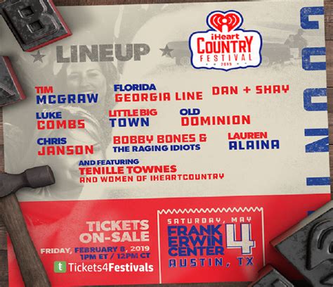 iHeartCountry Music Festival 2019 Lineup #iHeartCountryLineup # ...