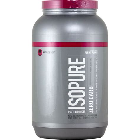 Isopure (Zero Carb) - Nutrition Warehouse