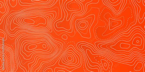 Vector contour topographic map background. Topography and geography map grid abstract backdrop ...