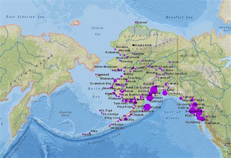 Alaska Commercial Fishing Communities Interactive Map | NOAA Fisheries