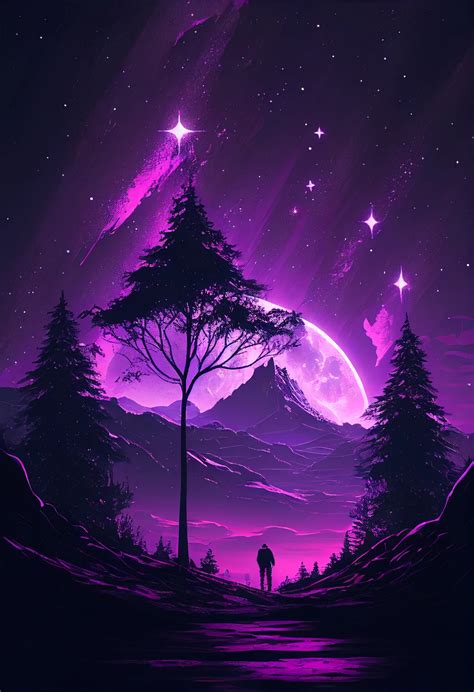 Top 20 Inspirational Purple Aesthetic iPhone Wallpapers for Free 2023