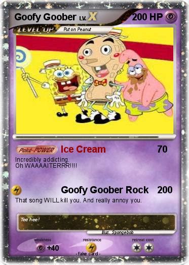 Pokémon Goofy Goober 10 10 - Ice Cream - My Pokemon Card