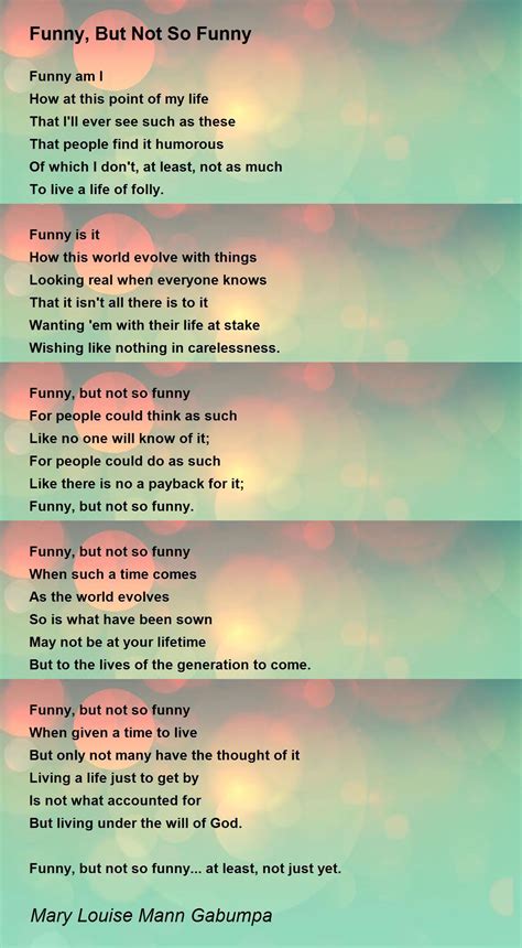 44 Fresh Funny Poems About Life - Poems Ideas