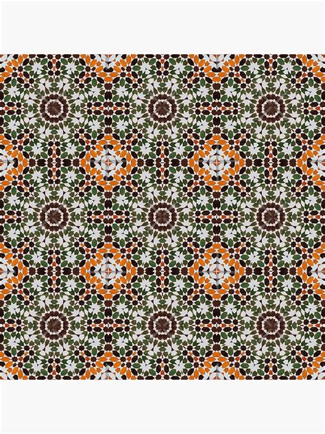 "Moroccan zellij, patterns with a various colors, the beautiful and historical architecture of ...