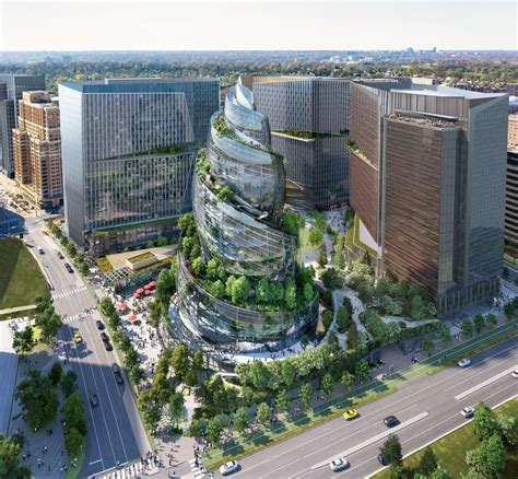 Amazon Plans 'Helix' Building As Centerpiece Of Arlington Campus ...