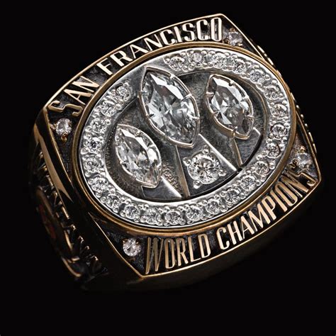 Red And Gold • The 49ers’ Super Bowl Rings, in order: Super Bowl...