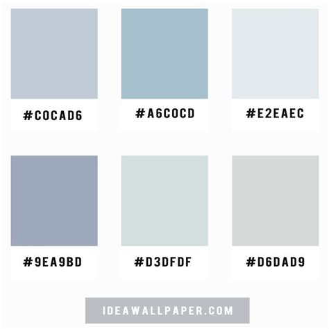 Shades of blue grey color scheme , color palette , blue grey color scheme #color #colorpalette ...