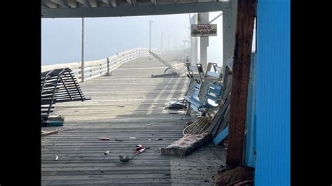 Vehicle drives off 14th Street Fishing Pier | 13newsnow.com