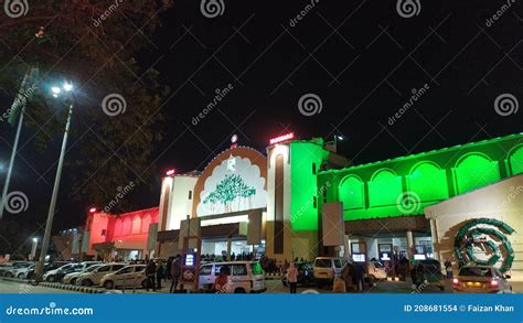 Vadodara Railway Station at Night Editorial Stock Image - Image of ...