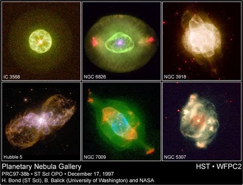 Hubble's Planetary Nebula Gallery | HubbleSite