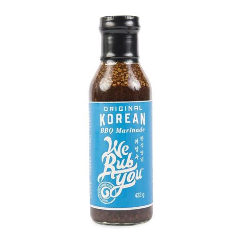 Original Korean BBQ Marinade 432g Korean Bbq Marinade, Condiments ...