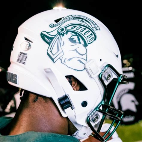 Michigan State - HELMET HISTORY