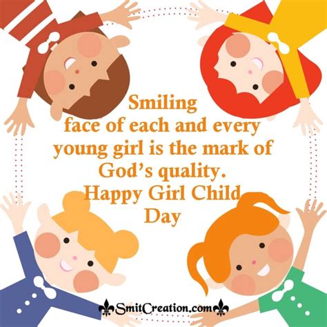 Girl Child Day Quotes, Messages, Slogans, Wishes Images - SmitCreation.com