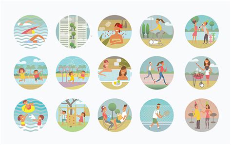 Map & Spot Illustration for Desa Park City- Westside II :: Behance