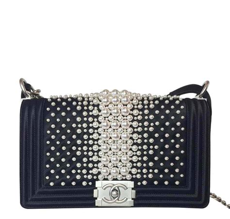 Chanel Pearl Boy Bag - Limited Edition | Baghunter