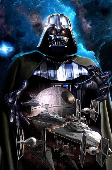 STAR WARS #1 Darth Vader Comic Cover Art by Greg Horn — GeekTyrant