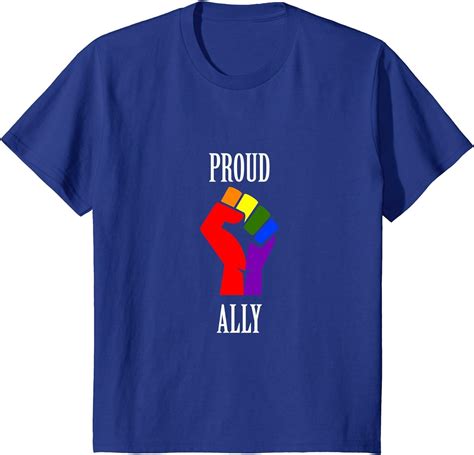 Amazon.com: Gay Pride Proud Ally LGBT T-Shirt: Clothing