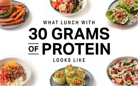 What Lunch With 30 Grams of Protein Looks Like | Weight Loss | MyFitnessPal