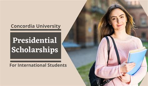 Concordia Presidential Scholarships for International students, 2021