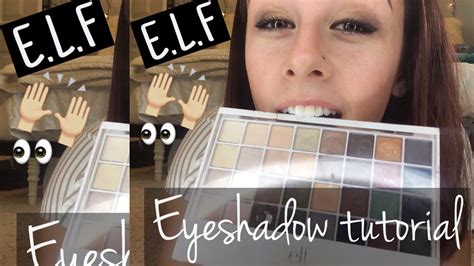 Elf Eyeshadow Palette | MakeUp Tutorial - YouTube