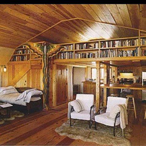 Quonset Hut interior. I pinned this type house to the Cob House Board due to I am trying to be ...