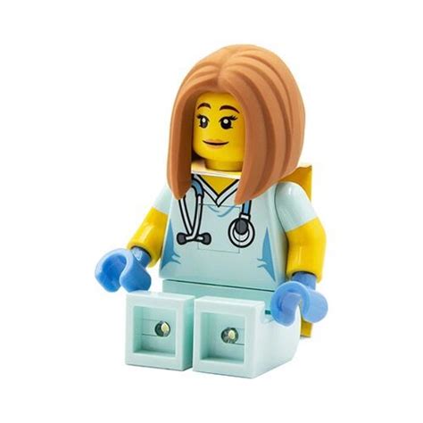 LEGO - Minifigures - Big minifigure. LEGO LED Zaklamp nurse - Catawiki