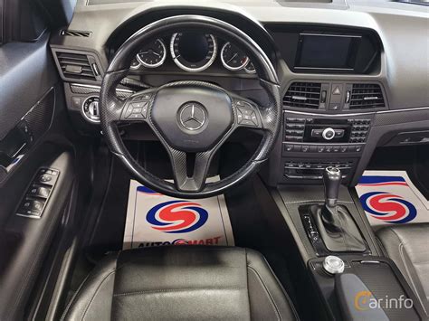 Interior of Mercedes-Benz E 200 Cabriolet BlueEFFICIENCY 7G-Tronic Plus, 184ps, 2012