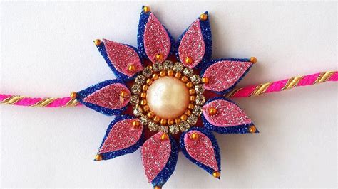 How to Make Rakhi at Home | इस रक्षाबंधन क्यों न घर पे ही राखी बनायें ? ... | Handmade rakhi ...