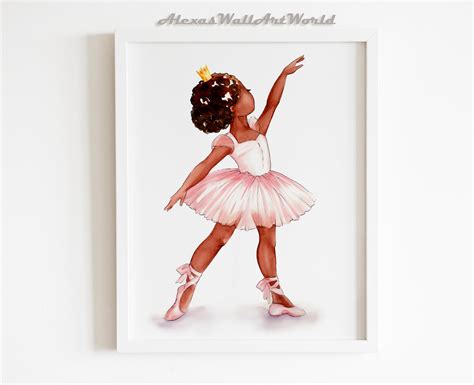 Set of 3 Princess Ballerina Prints Ballerina Nursery Decor - Etsy