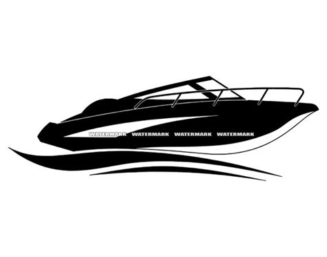 Speed Boat SVG 1 Speed Boat DXF Speed Boat PNG Speed Boat - Etsy