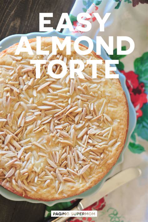 Easy Almond Torte Recipe - Freezes Well & Great for Giving