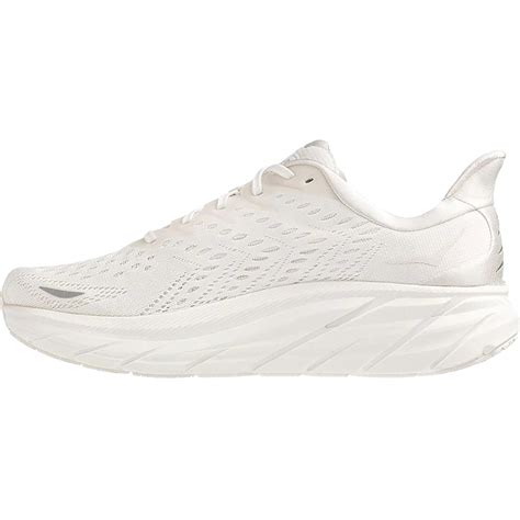 Hoka One One Clifton 8 White | Women's Running Shoes | Footwear etc.