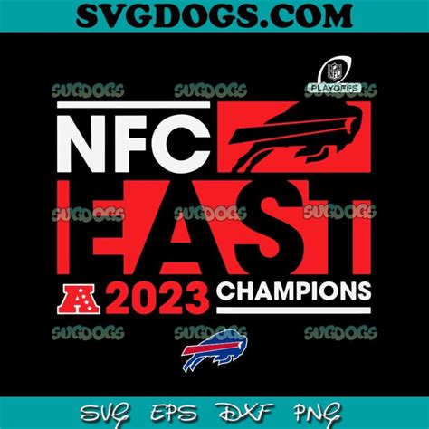 AFC East Champions 2023 It's A Lock SVG