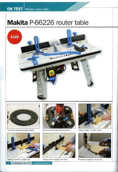 0N TEST Makita- router table / - D & M Tools