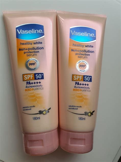 Vaseline Body Lotion SPF 50 PA++++, Beauty & Personal Care, Bath & Body, Body Care on Carousell