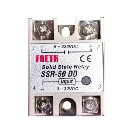 Buy 5-200V SSR-50DD Solid State Relay Online at Robu.in