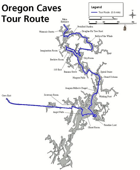 Oregon Caves Maps | NPMaps.com - just free maps, period.