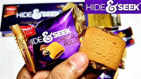 Parle Hide & Seek CHOCO🍫 ROLLS, 120g | Ingredients/Recipe, Taste, Price | Choco🍫Filled Rolls ...