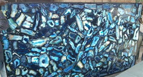 Indian Blue Agate Slab, 2 Cm at Rs 24757/square meter in Jaipur | ID ...