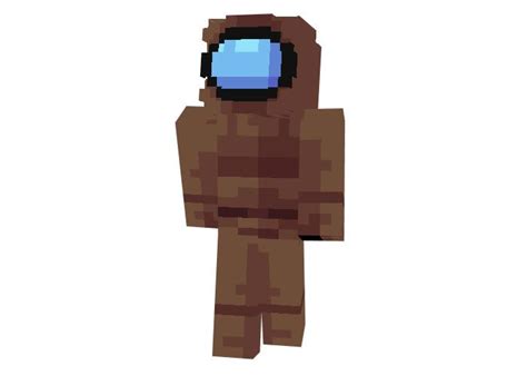 Among Us Brown Crewmate Skin for Minecraft | Minecraft skins, Minecraft, Skin