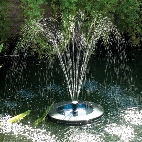 Solar Floating Fountain Pump - solar fountain, solar powered fountain ...