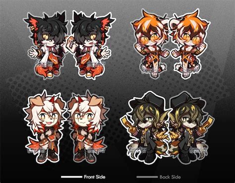 PRE-ORDER Arknights Acrylic Charms Unofficial Fan Merch - Etsy