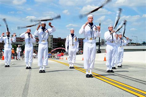 The U.S. Navy Ceremonial Guard Drill Team performs - PICRYL - Public Domain Media Search Engine ...