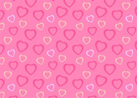 Pink Heart Desktop Wallpaper