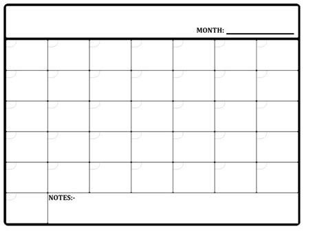 Free Printable Monthly Planner Templates - CalendarKart