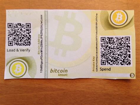 How to create a bitcoin paper wallet