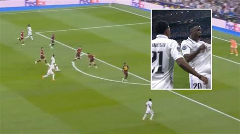 Vinicius Junior scores sensational goal to give Real Madrid the lead ...