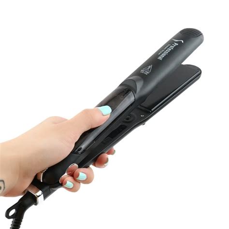 Professional Salon Steam Styler PTC Ceramic Vapor Steam Hair Straightener Personal Use Hair ...