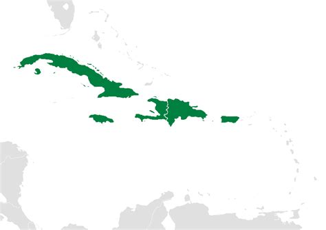 File:Map of the Caribbean-Greater Antilles.png - Wikimedia Commons