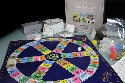 Trivial Pursuit Game, The 1980's Master Game, Parker Brothers, Board Game, Trivia Game